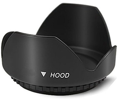 SUPERNIC 40.5mm Tulip Flower Lens Hood for Sony Alpha A5000  Lens Hood(40.5 mm, Black)