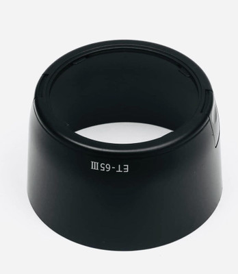 Vkslb ET-65III Lens Hood for Canon, EF 85mm USM 100mm ,USM Lens Hood 62 mm Black  Lens Hood(85 mm, Black)