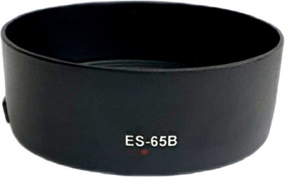MILLETS ES-65B Lens Hood for RF 50mm F1.8 STM 16mm Lens & 24mm Lens on EOS R6 R5 RP R  Lens Hood(50 mm, Black)