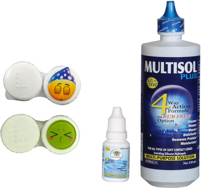 Diamond Eye Comfort Contact Lens Solution 15ml+350ml solution(365 ml)