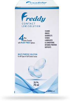 Freddy contact lens solution multipurpose lens solution(70 ml)