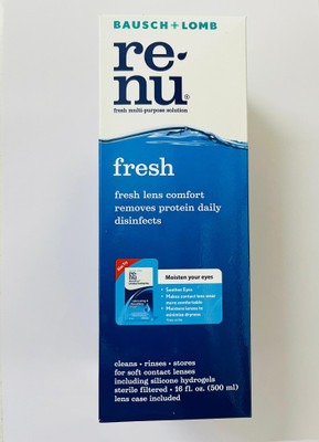 renu Mulit-Purpose Solution for Fresh Lens Multipurpose Lens Solution(120 ml)