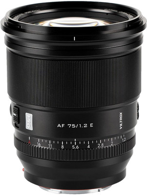 viltrox 75mm F1.2 STM (E-Mount) Wide-angle Zoom  Lens(Black, 75 mm)
