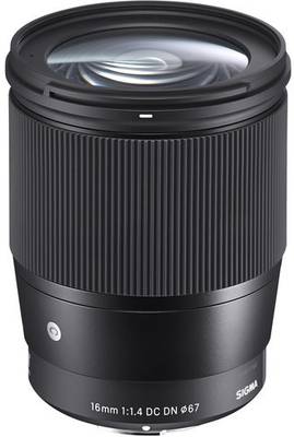 SIGMA 16mm f/1.4 DC DN Contemporary  for Sony E Mount  Lens