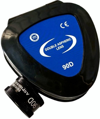 care vision 90D Aspheric  for Ophthalmology with Protective Storage Case Standard Prime  Lens(Black, 22 mm)