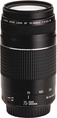 Canon EF 75-300mm f/4-5.6 iii Telephoto Zoom  Lens(Black, 17-70 mm)