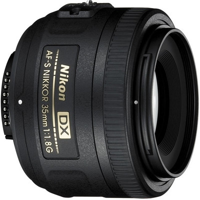 NIKON AF-S DX NIKKOR f/1.8G  Standard Prime  Lens(Black, 35mm mm)