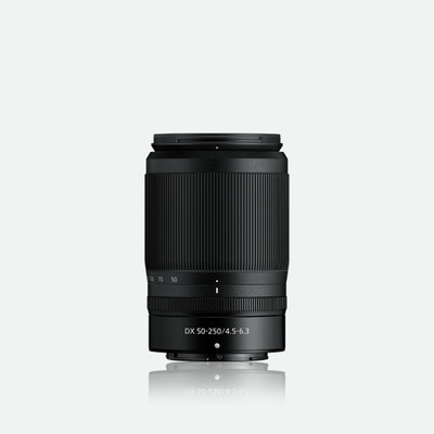 NIKON nikkor z dx 50-250 mm f/4.5-6.3 vr Telephoto Prime  Lens(Black, 50-250MM mm)