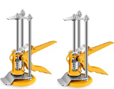 Flemigo Tile Lifting Height Adjuster Positioner Leveler Manual Tool pack of 2 Tile Lifter Height Adjuster Tile Height Regulator Manual Tool pack of 2 Non-magnetic Mason's Level(11 cm)