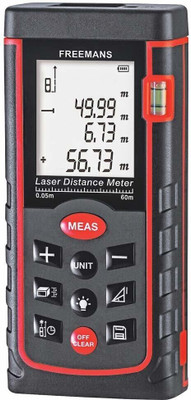 FREEMANS PRO-L60 Laser Distance Meter- 60m Non-magnetic Engineer's Precision Level(17.6 cm)