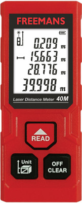 FREEMANS ProEco-L40 Laser Distance Meter- 40m Non-magnetic Engineer's Precision Level(10.4 cm)