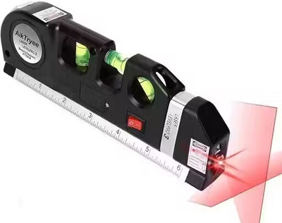 NPL ENTERPRISE Laser Leveler Tool Laser Measuring Tool Non-magnetic Line Level(8 cm)