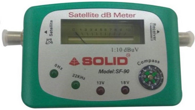solid db meter SF -90 SF-90 Compass Signal Finder Full HD Satellite dB Meter Dish Antenna Gain Meter Non-magnetic Electronic Level(12 cm)