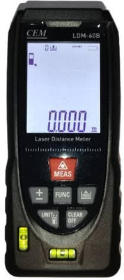 CEM LDM60B Laser Distance Meter Non-magnetic Electronic Level(12 cm)