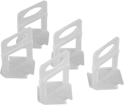 Godavari Tile Levelling Spacer Clips 3 MM Clip only 200pcs For Both Floor & Walls Tiles Tile Levelling Spacer Clips 3 MM Clip only 200pcs For Both Floor & Walls Tiles Non-magnetic Post Level(4 cm)