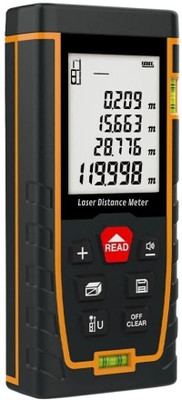 GOBBLER Laser Distance Meter 40m Distance Measurement Device 50m Digital, Distance, Area, Volume, Pythagorean Non-magnetic Electronic Level(16.2 cm)