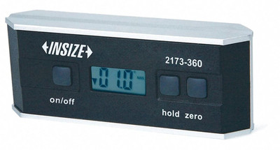 TH1 Insize Digital Level and Protractor 2170-1 Magnetic Inclinometer Level(6 cm)