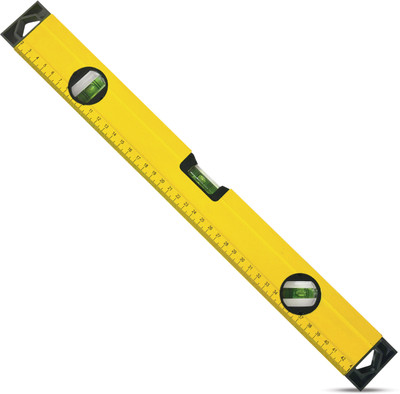 FREEMANS CL345 Centigraff Box Section Aluminium Level and Printed scale with 3 Vials Non-magnetic Engineer's Precision Level(45 cm)