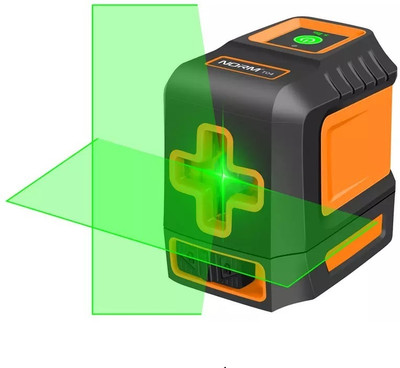 XPR3SS X3LLT2 30m(98 ft) Green Self-Leveling Adjust Brightness Two Line Cross Line Laser Level Non-magnetic Line Level(12.5 cm)