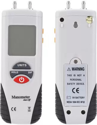 Real Instruments Digital Manometer 2 PSI DM-02 HT-1890 Non-magnetic Electronic Level(10 cm)