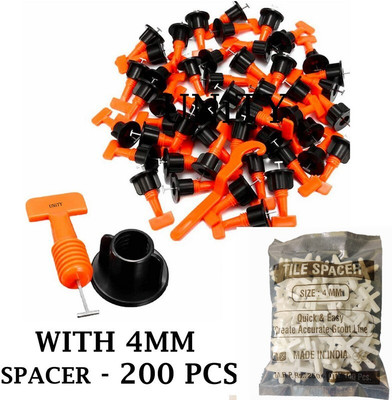Flemigo Tile Leveling System 50 PC Kit With Special Wrench 1 PC & 4 MM Spacer 200 pc Tile Leveling System 50 PC Kit With Special Wrench 1 PC & 4 MM Spacer 200 pc Non-magnetic Post Level(10 cm) Flemigo Tile Leveling System 50 PC Kit With Special Wrench 1 PC & 4 MM Spacer 200 pc Tile Leveling System 50 PC Kit With Special Wrench 1 PC & 4 MM Spacer 200 pc Non-magnetic Post Level(10 cm)