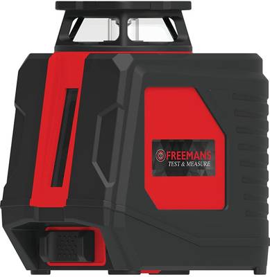 FREEMANS PRO-LL25 Test & Measure Green Beam Self Levelling 25m Cross Line Laser Level With Magnetic Line Level