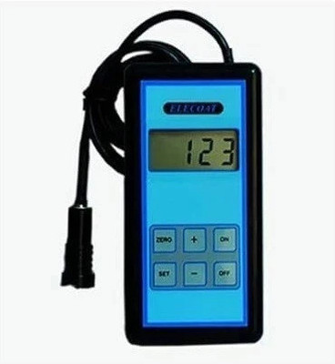 ELECOAT Digital Coating Thickness Gauge Model M Only Ferrous with External Probe Non-magnetic Engineer's Precision Level(13.5 cm)