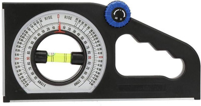 TileMaster Protractor Angle Finder Slope Scale Level Measuring Instrument Multi-Functional Measuring Tool Angle Finder Slope Scale Non-magnetic Engineer's Precision Level(9 cm)