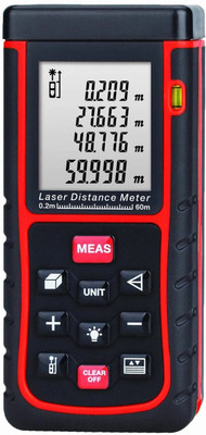fujitech Digital Laser Distance Meter DLM 60 Non-magnetic Electronic Level(11.8 cm)