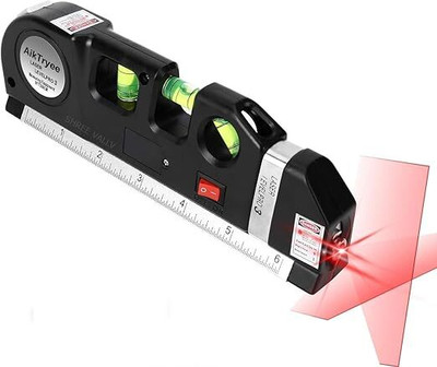 AONEPTER Multipurpose Laser Level Kit Line Laser level Laser Line leveler Multipurpose Laser Level Kit Line Laser level Laser Line leveler Non-magnetic Line Level(30 cm)