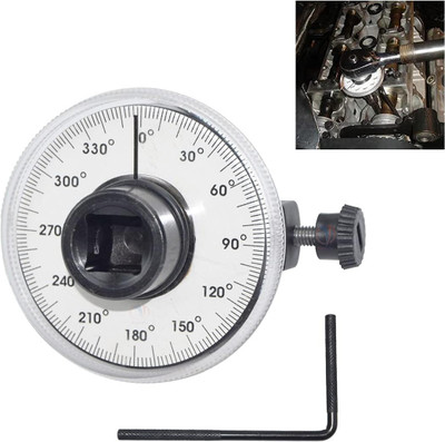 Mass Pro High Quality 1/2 Inch Drive Torque Angle Gauge Non-magnetic Engineer's Precision Tool Non-magnetic Engineer's Precision Level(0 cm)