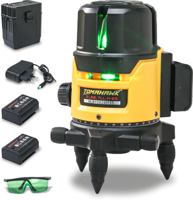 Tomahawk Self Leveling 3 Line Laser Non-magnetic Engineer's Precision Non-magnetic Engineer's Precision Level Non-magnetic Engineer's Precision Level(30 cm)