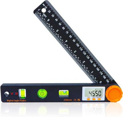 VTH ®Digital Angle Finder Tool - 7inch 0-360 Degree LED Digital Protractor with Horizontal Vertical Magnetic Carpenter's Level(20 cm)