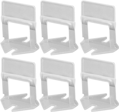 TileCrafted Tile Levelling Tool 100 Clips Only - 3MM Non-magnetic Line Level(10 cm)