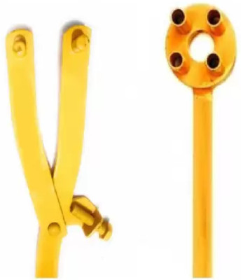 GrabMoor A-1 Bike Clutch Holder 4Pin, Multi-Vehicle Variator Remover Puller Kanchi Pullar Vehicle Tool Kit