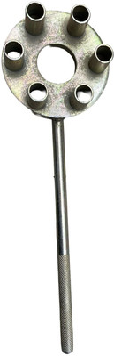 GrabMoor 6Pin Heavy Clutch Holder Clutch Tool for Royal Enfield Classic 350 Bullet Models Lever Tool(15 cm)
