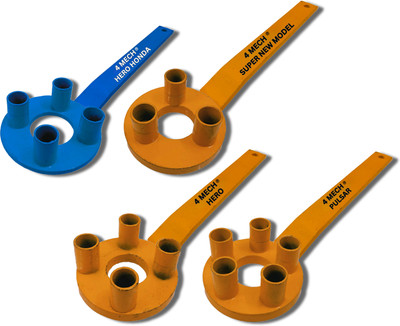 4NEX 4 Pin-Light+3 Pin-Heavy+4 Pin-Heavy+5 Pin-Heavy, Multivehicle, Clutch Holder Set Lever Tool(30 cm)
