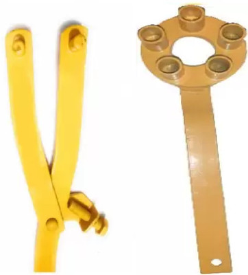 Tools India 5 Pin Bike Clutch Holder, Multi-Vehicle Variator Remover Tool Kanchi Pullar Lever Tool(12 cm)