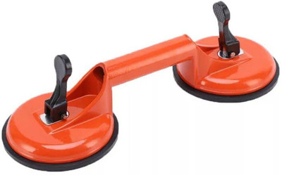 TileCrafted Glass Suction Cup Red PlasticTile Floor Extractor 22cm Lever Tool Lever Tool(22 cm)
