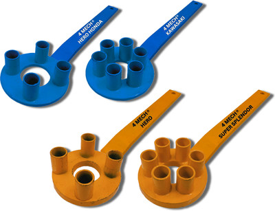 4MECH 4 Pin-Light+6 Pin-Light+4 Pin-Heavy+6 Pin-Heavy-Super, Clutch Holder Set Lever Tool(30 cm)