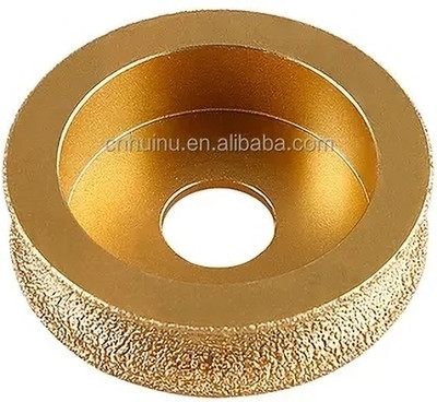 NEWHENDTOOLSN Brazed Diamand grinding wheel profile full round wheel (20mm)ÿ Lever Tool(7 cm)