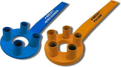 4MECH 4 Pin-Light+5 Pin-Heavy, Multivehicle, Clutch Holder Set Lever Tool(30 cm)