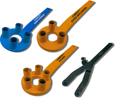 4MECH 4 Pin-Light+3 Pin-Heavy+5 Pin-Heavy+Magnet Scissor, Clutch Holder Set Single Sided Combination Wrench(Pack of 4) 4MECH 4 Pin-Light+3 Pin-Heavy+5 Pin-Heavy+Magnet Scissor, Clutch Holder Set Single Sided Combination Wrench(Pack of 4)