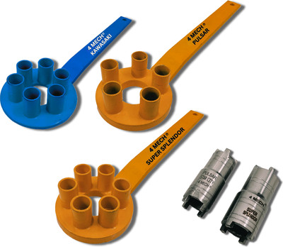 4NEX 6 Pin-Light+5 Pin-Heavy+6 Pin-Heavy-Super+2 Clutch Nut, Clutch Holder Set Lever Tool(30 cm)