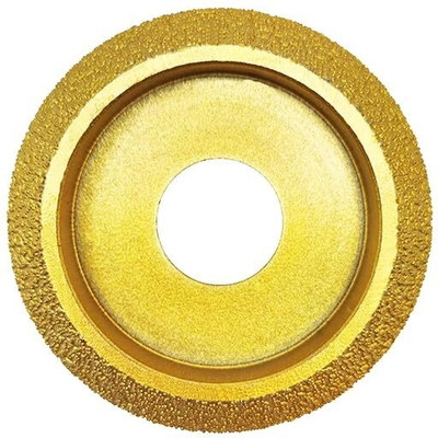 Flemigo Brazed Grinding Wheel U Shape Groove 20MM Wet Grinding Tool for Ceramic Lever Tool(8 cm)