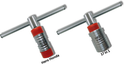4MECH HERO+17-IN-1 Heavy Duty Magnet Flywheel Puller Set Lever Tool(18 cm)