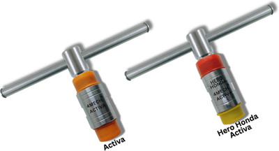 4MECH 17-IN-1+STAR/PULSAR-CLUTCH-NUT Heavy Duty Magnet Flywheel Puller Set Lever Tool(18 cm)