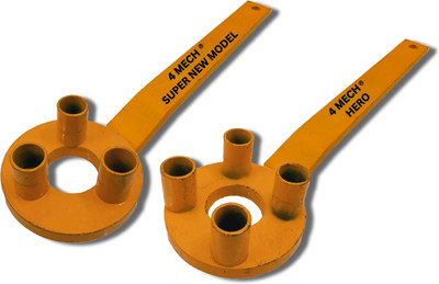 4MECH 3 Pin-Heavy+4 Pin-Heavy, Multivehicle, Clutch Holder Set Lever Tool(30 cm)
