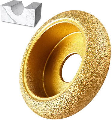 HiFam 20 Mm Roman Column Round Marble Molding Blade, Brazed Edge Abrasive Wheel Lever Tool(7.5 cm)