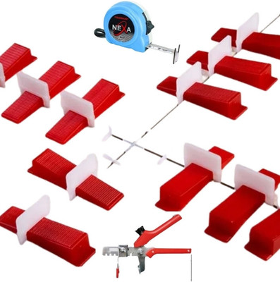 TileCrafted 3mm 100clip +100 wejas with 1pis palay with mesarmenat( combo peck ) Lever Tool(7 cm)